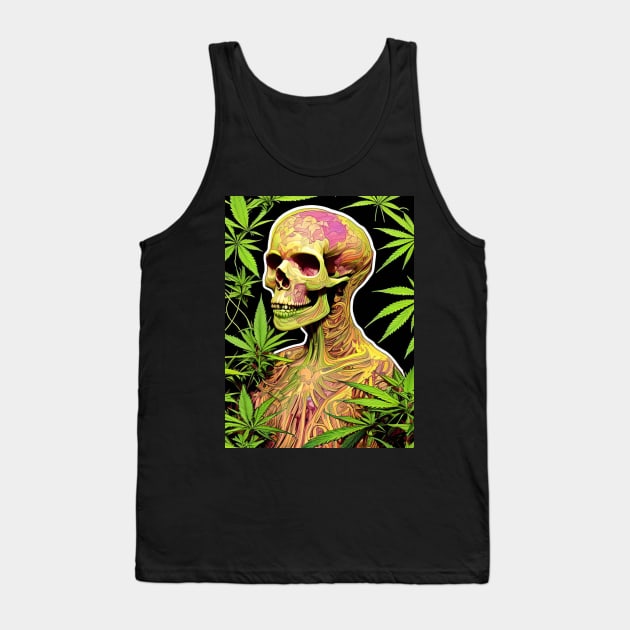 Weed After Death 89 Tank Top by Benito Del Ray